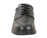 Blundstone Black Lace Up Shoe in size 13, featuring steel toe cap, comfort pads, and durable heat-resistant sole.