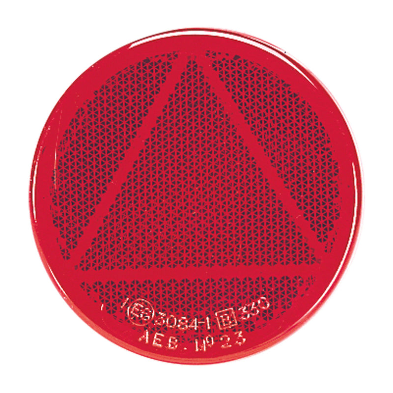 Retro Reflector With Self Adhesive (Red) (84007/50)