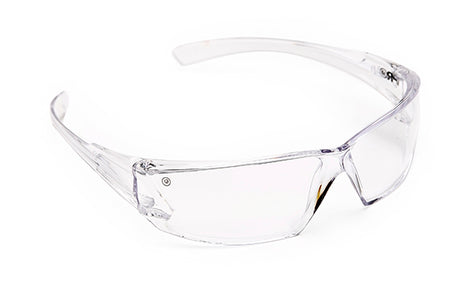 Pro Choice 9140 clear safety glasses with anti-scratch, anti-fog lens, UV protection, certified for superior safety.