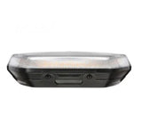 Amber AeroTech LED light box with clear lens features 54 powerful LEDs, IP67+69K rating, and versatile mounting options.