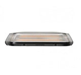 AeroTech 380MM Amber LED Light Box with clear lens, featuring 168 high-powered LEDs for maximum visibility and safety.