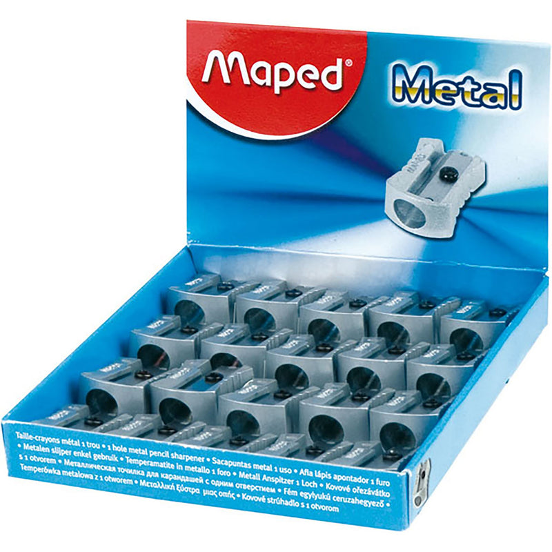 Maped Classic Sharpener 1 Hole - Pack of 20