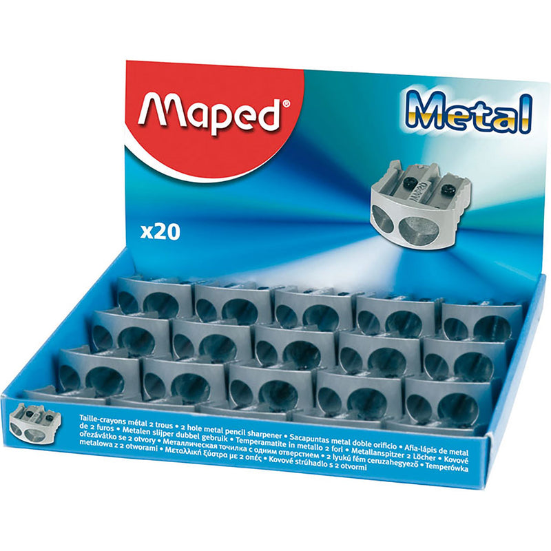 Maped Classic Sharpener 2 Hole - Pack of 20