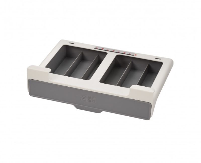 Joseph Joseph CupboardStore Coffee Pod Drawer securely holds up to 30 Nespresso® pods with easy under-shelf installation.