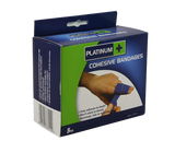 Amtech M103 cohesive bandage pack, 2.5cm, waterproof, self-sticking, ideal for sprains and injury support, includes 5 bandages.