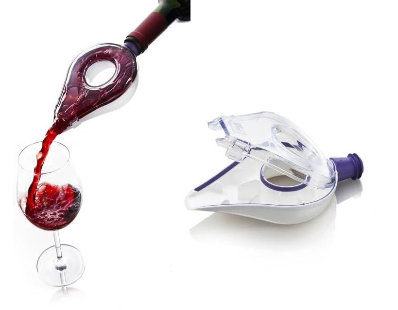 Wine Aerator - VacuVin: Innovative aerator enhances wine flavor by promoting optimal airflow for rich, robust taste.