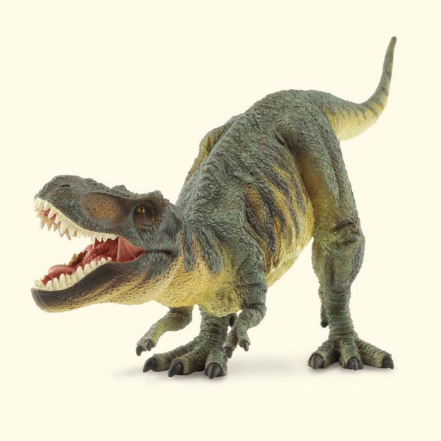 Hand-painted CollectA Tyrannosaurus Rex model, 26.8cm x 15.5cm, crafted from durable, non-toxic PVC, ideal for play and display.