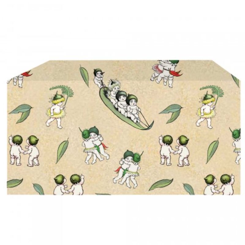 May Gibbs Treat Boxes pack of 8, featuring charming designs, perfect for gifts and festivities, measuring 11cm x 7.6cm x 4cm.