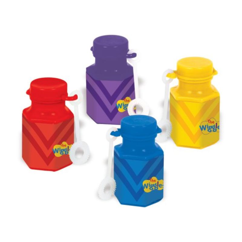 The Wiggles Party Mini Bubbles Favors - Set of 8