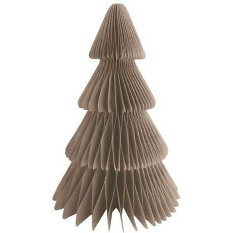 35cm natural honeycomb decoration for Christmas trees, crafted from sustainable materials for eco-friendly holiday decor.