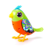 Interactive Silverlit Digibirds that respond to voice, flap their wings, and sing melodies for imaginative play.