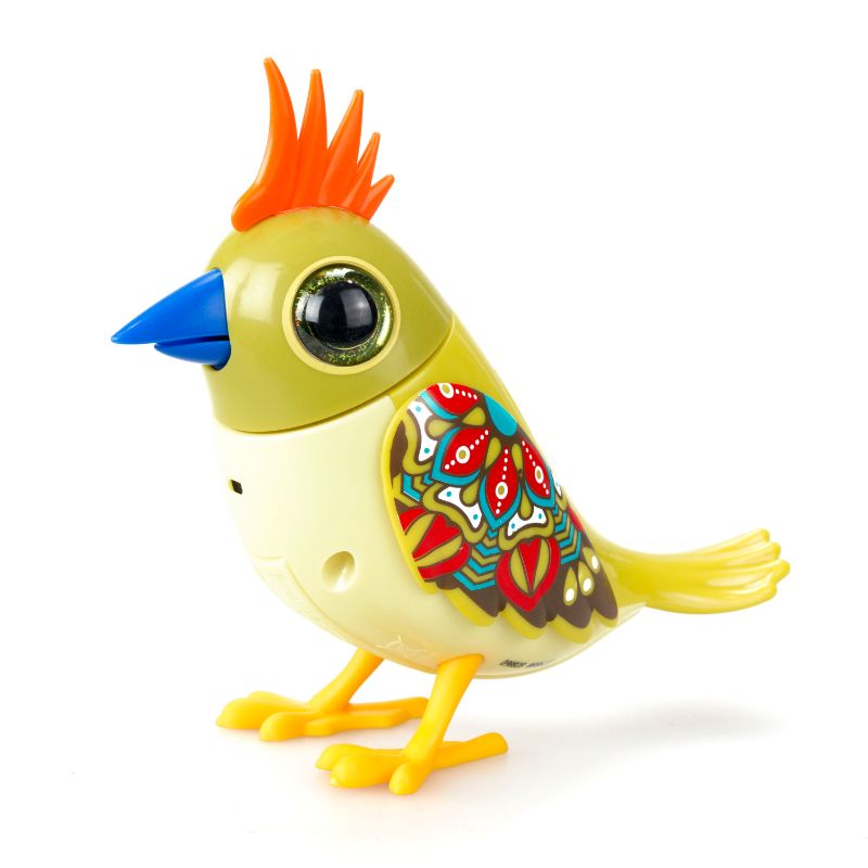 Interactive toy birds that respond to voice and touch with melodies, perfect for imaginative play and engaging fun for kids.