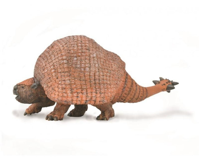 CollectA Doedicurus model, 18cm x 7.6cm, hand-painted vinyl figure of ancient armored mammal, ideal for collectors and educators.