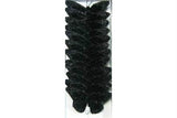Black glitter artificial butterflies (set of 12) with bendable bodies, perfect for crafts and home decor accents.