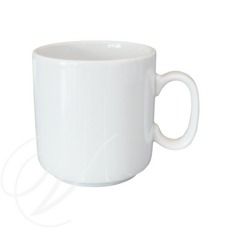 Cutler Coffee Mug 330 ml featuring straight sides and durable design, perfect for enjoying your favorite coffee brews.