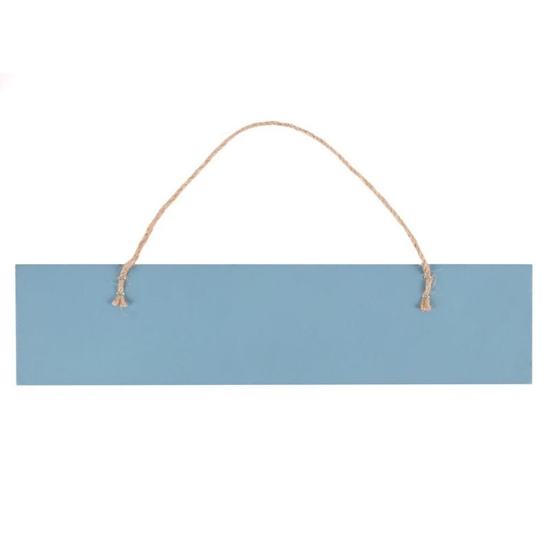 Gone Surfing MDF sign in light blue, perfect for beach decor, featuring 'GONE SURFING' for surf lovers and ocean vibes.