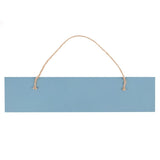 Gone Surfing MDF sign in light blue, perfect for beach decor, featuring 'GONE SURFING' for surf lovers and ocean vibes.