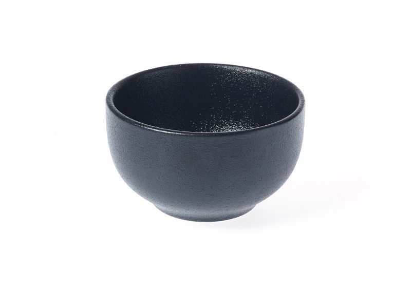 Tablekraft Black Round Bowl 12.5X7cm - Set of 6