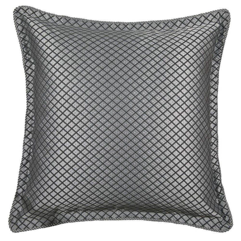 European Pillowcase - LANCASTER SILVER - DAVINCI