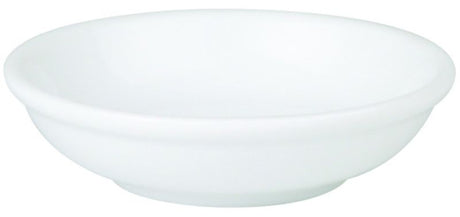 Set of 48 premium porcelain sauce dishes, 100mm, chip-resistant, ideal for serving condiments and enhancing dining experiences.