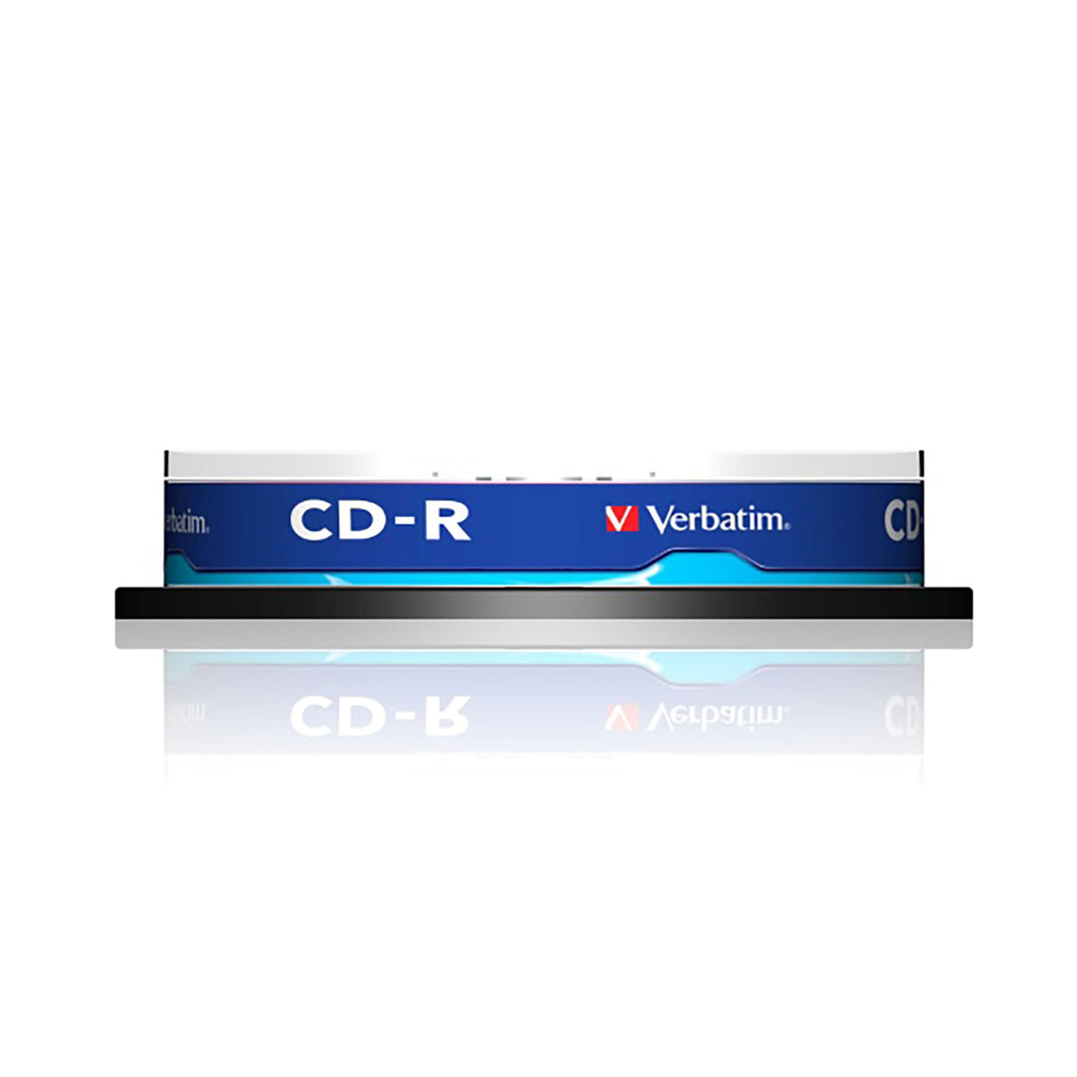 Pack of 5 VERBATIM 80 min CD-R discs with 52X speed, ideal for archiving, printing, and high-quality data storage.