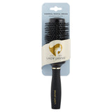 Lady Jayne Large Thermal Radial Brush with heat-activated barrel for moisture lock, ideal for thick hair styling and volume.