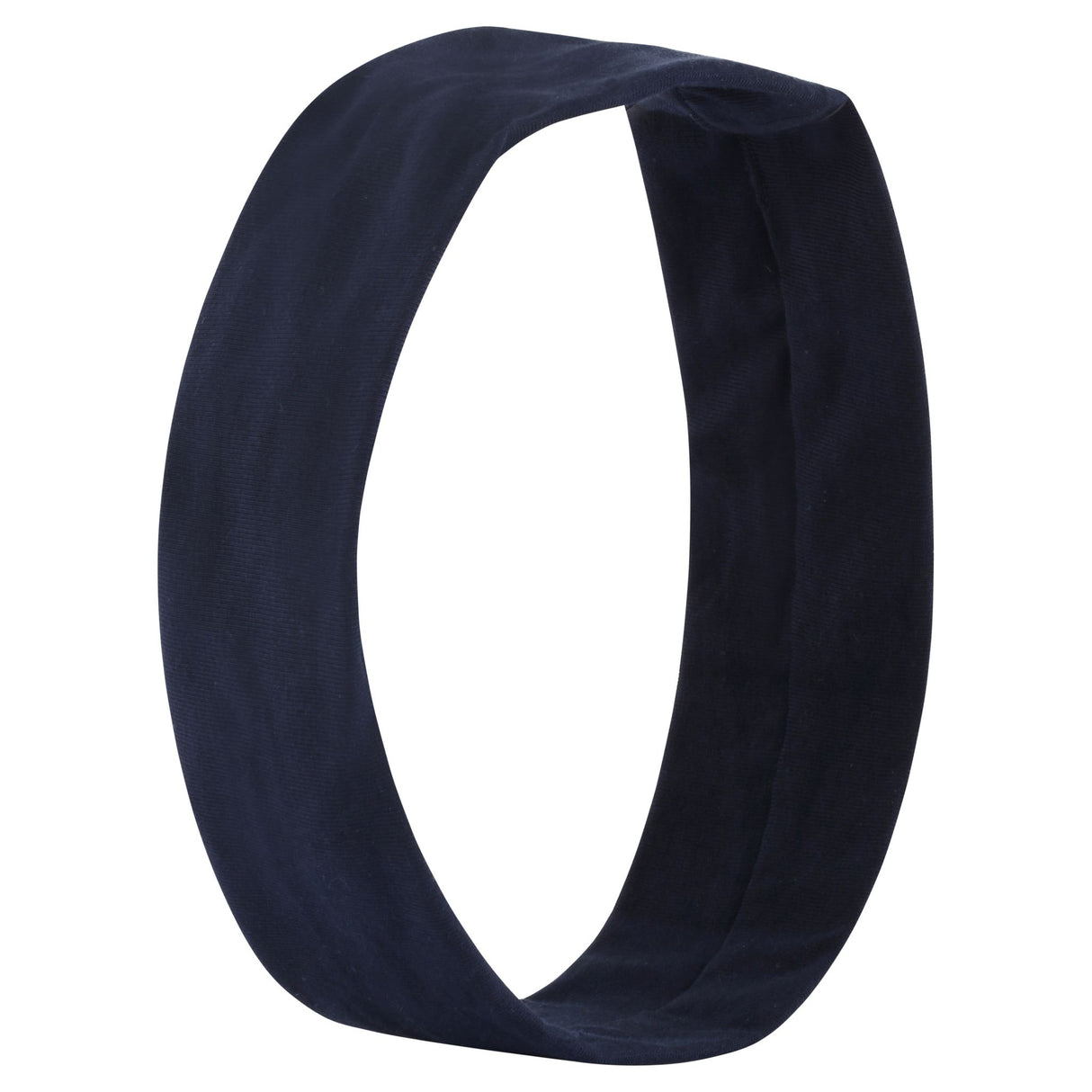 Soft and durable Lady Jayne headband in black or navy, 5cm wide, tames flyaways for stylish, secure hair control.