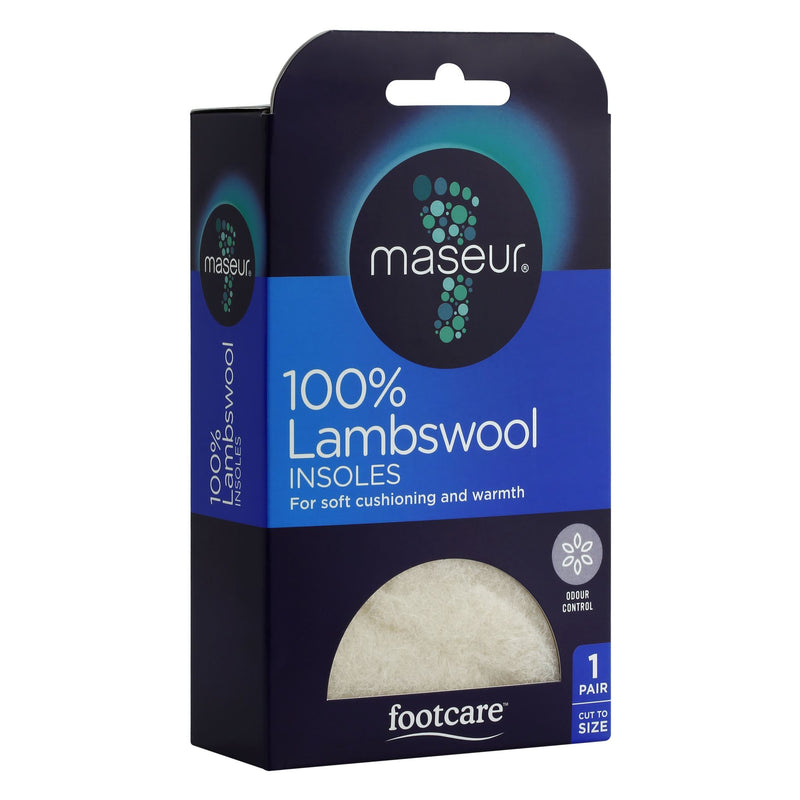 Footcare Lambswool Insoles, 1 pair