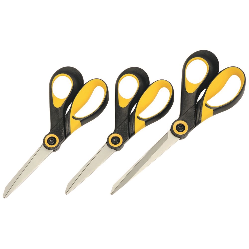 Marbig Pro Series Titanium Scissors 190mm with durable titanium-coated blades, ergonomic grip, and extra-large finger holes.