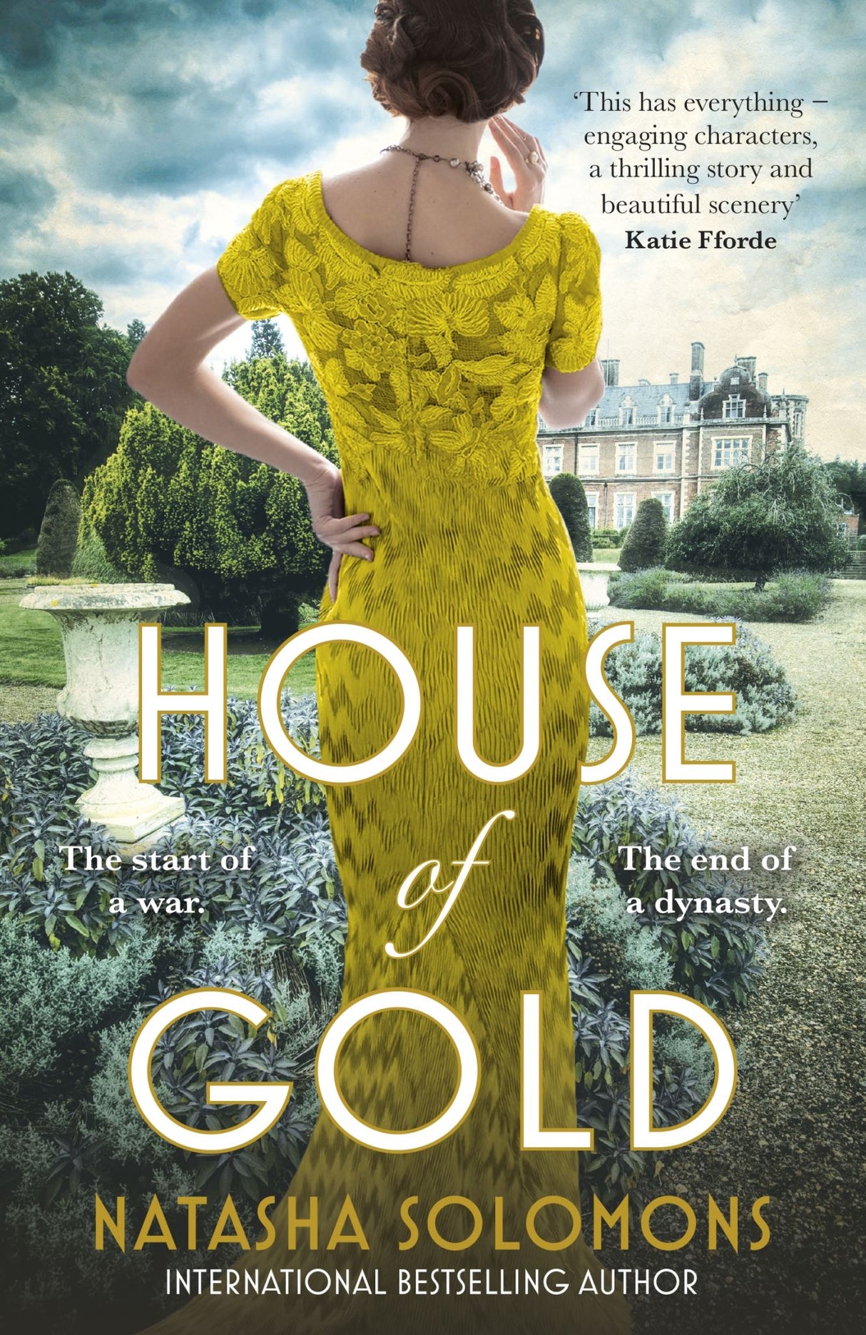 "Cover of 'House of Gold', a historical novel set in early 20th-century Vienna, featuring themes of love and identity."