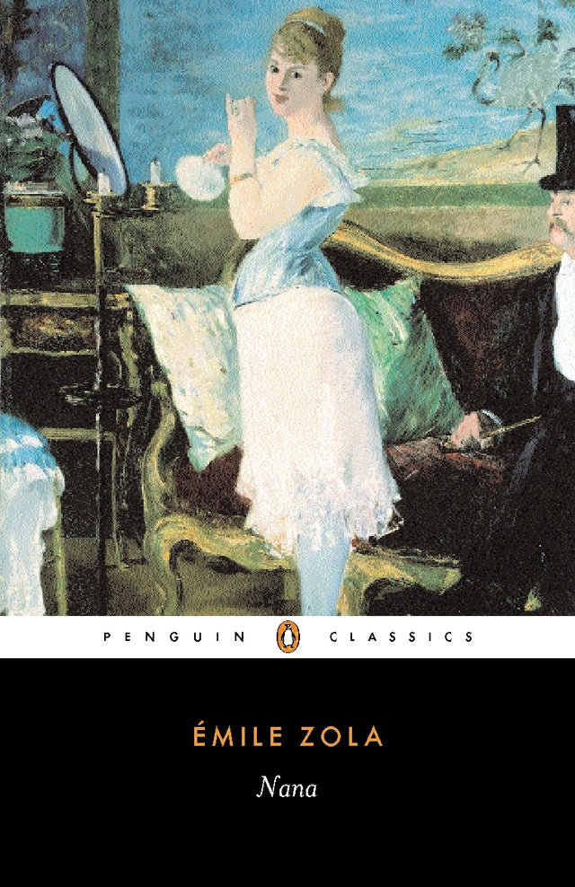 Captivating trade paperback of Zola's 'Nana', detailing the rise and fall of a high-class Parisian prostitute.
