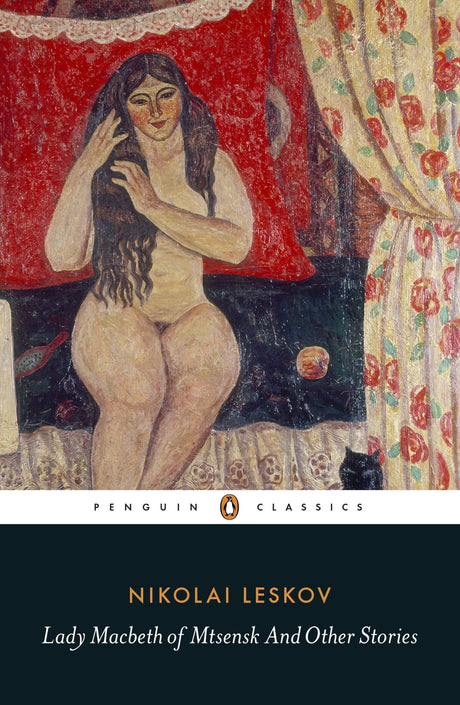 A B-format paperback collection of five powerful Russian stories by Nikolai Leskov, exploring crime, passion, and human complexity.