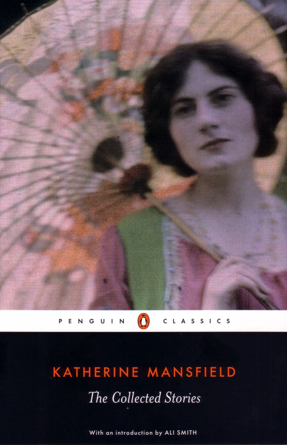 Katherine Mansfield's "The Collected Stories," a 800-page paperback of profound short narratives and unfinished works.