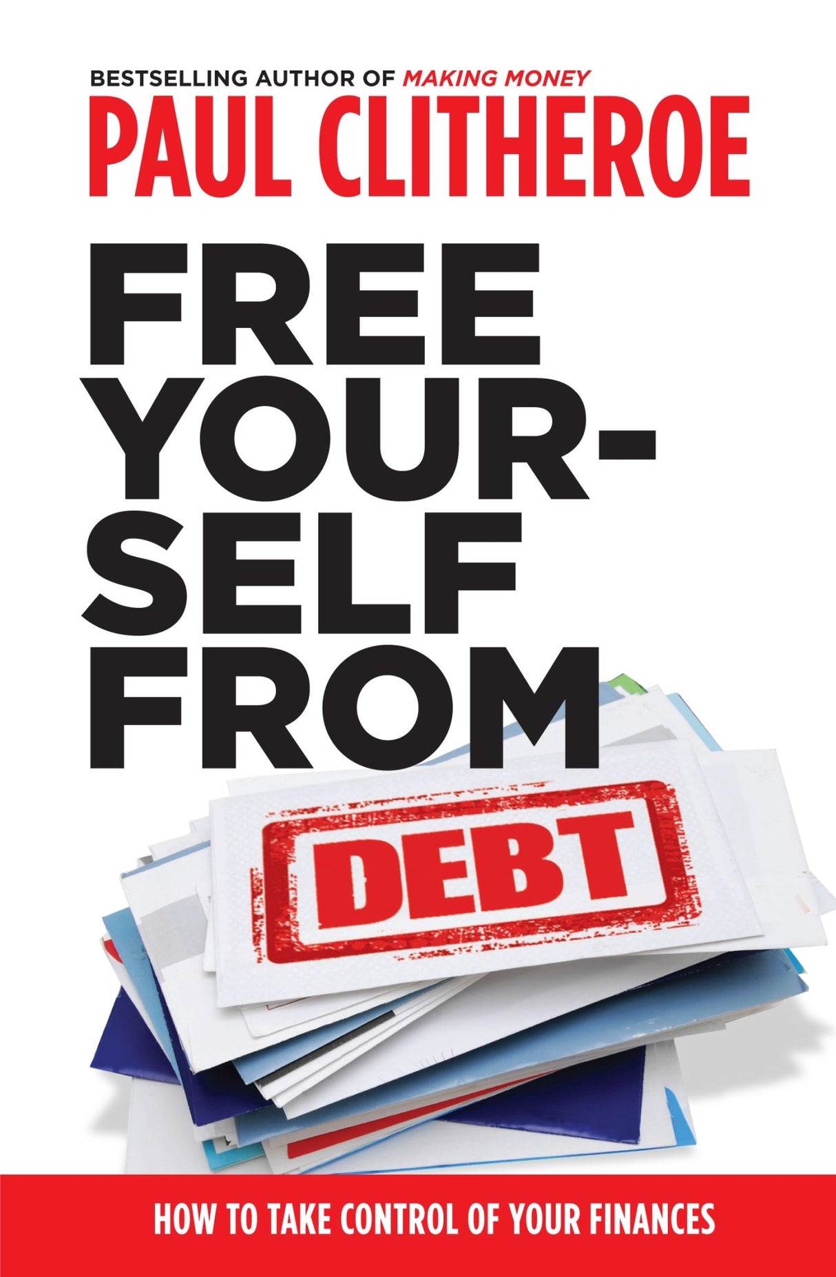 Comprehensive guide by Paul Clitheroe on managing and overcoming debt for a financial freedom.