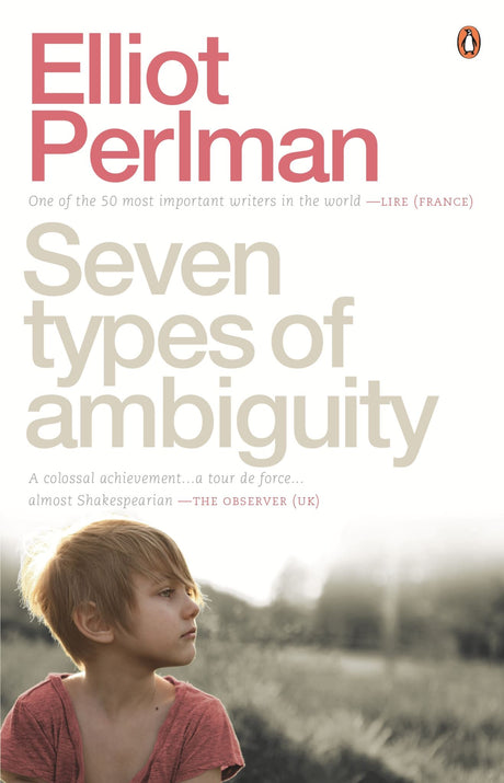 Cover of "Seven Types of Ambiguity," a gripping novel exploring obsessive love and psychological tension in a 624-page paperback.