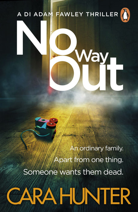 Gripping thriller "No Way Out" by Penguin UK, follows DI Fawley's investigation of a tragic Christmas fire mystery.