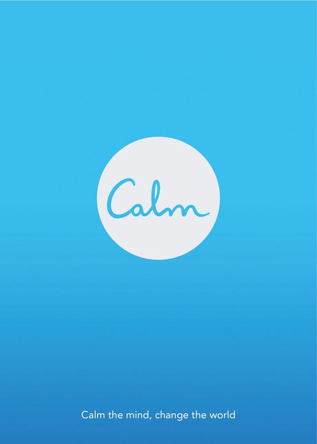 Trade paperback 'Calm' by Michael Acton Smith offers mindfulness practices for stress relief and well-being.