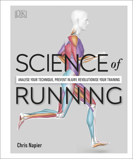 "Comprehensive guide 'Science of Running' for enhanced performance, featuring exercises, biomechanics, and tailored training programs."