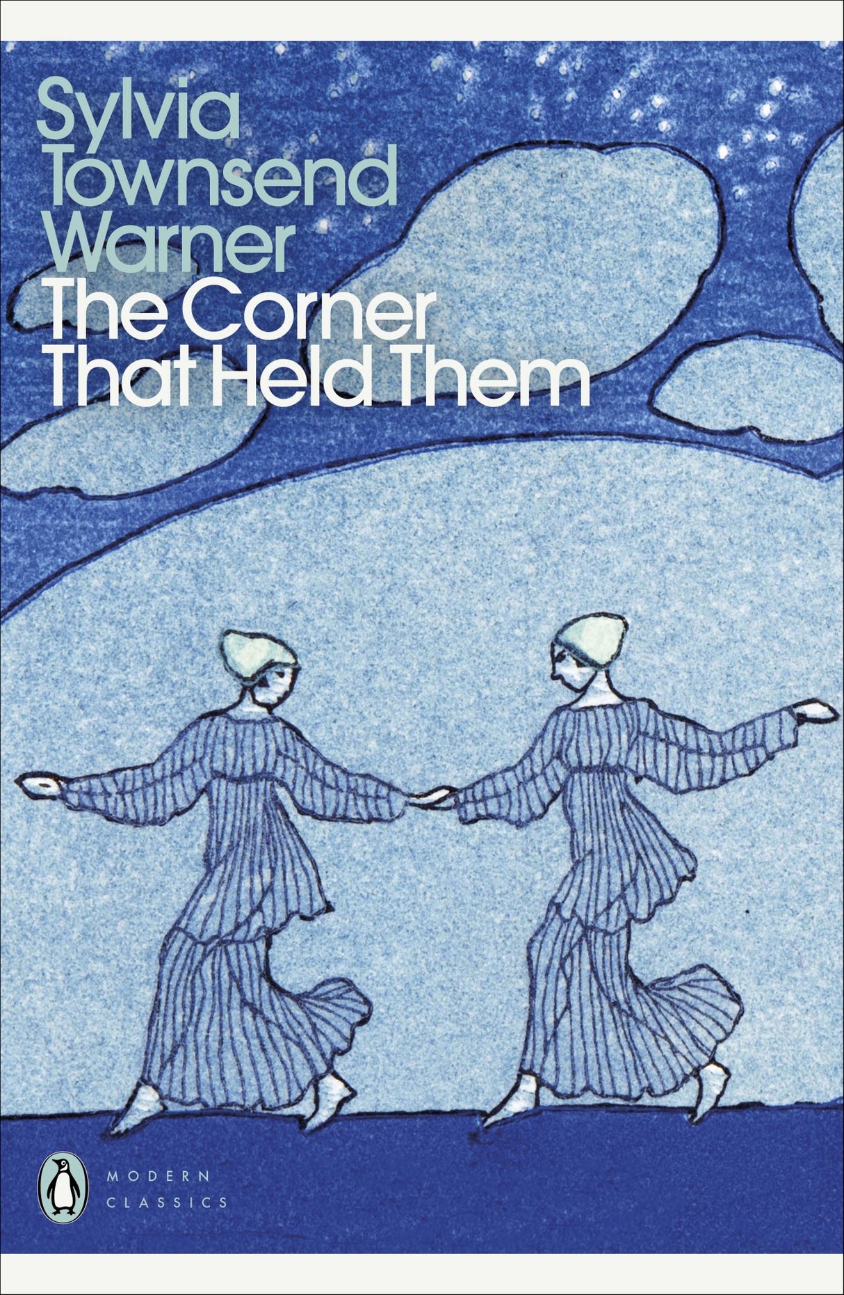 B-format paperback of "The Corner That Held Them," a 14th-century historical novel exploring nunnery life and spirituality.