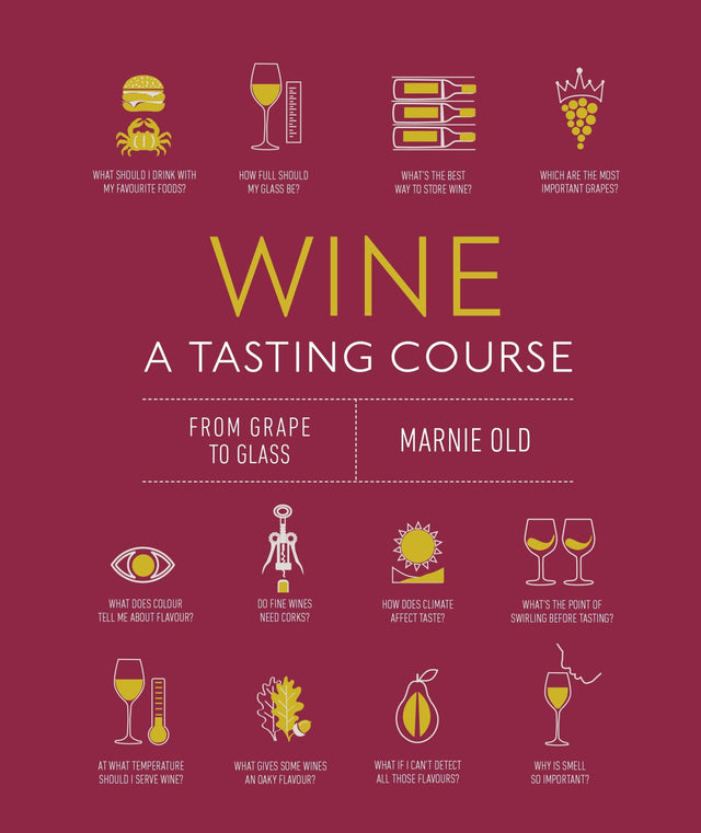 A comprehensive guide for wine lovers, featuring tasting techniques, flavor profiles, and food pairing tips.