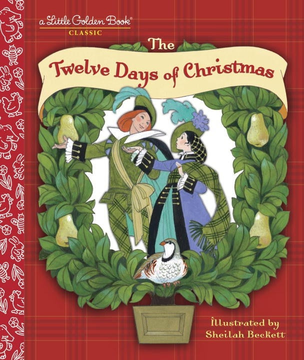 Little Golden Book -  The Twelve Days Of Christmas