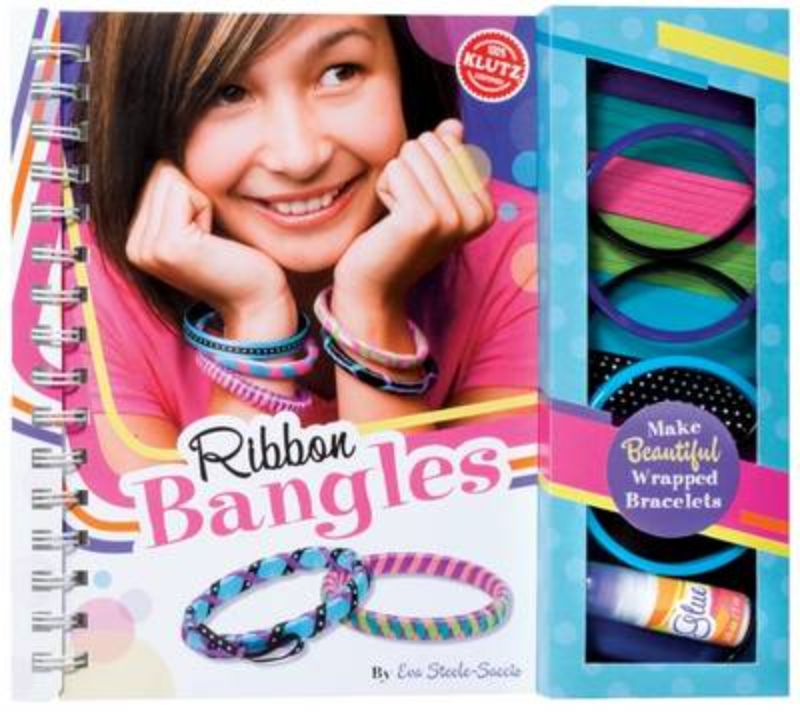 Colorful DIY Ribbon Bangles 6-Pk for kids to create unique accessories, enhancing creativity and fine motor skills through crafting.