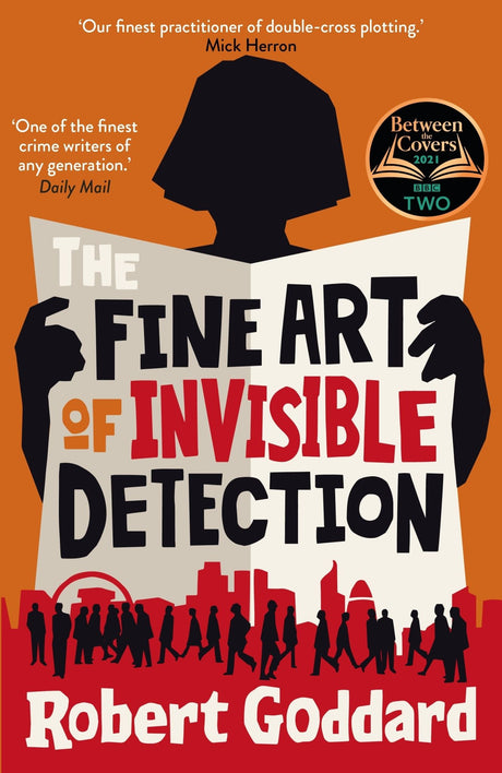 Cover of 'The Fine Art of Invisible Detection,' a gripping thriller by a bestselling author featuring Umiko Wada's suspenseful journey.