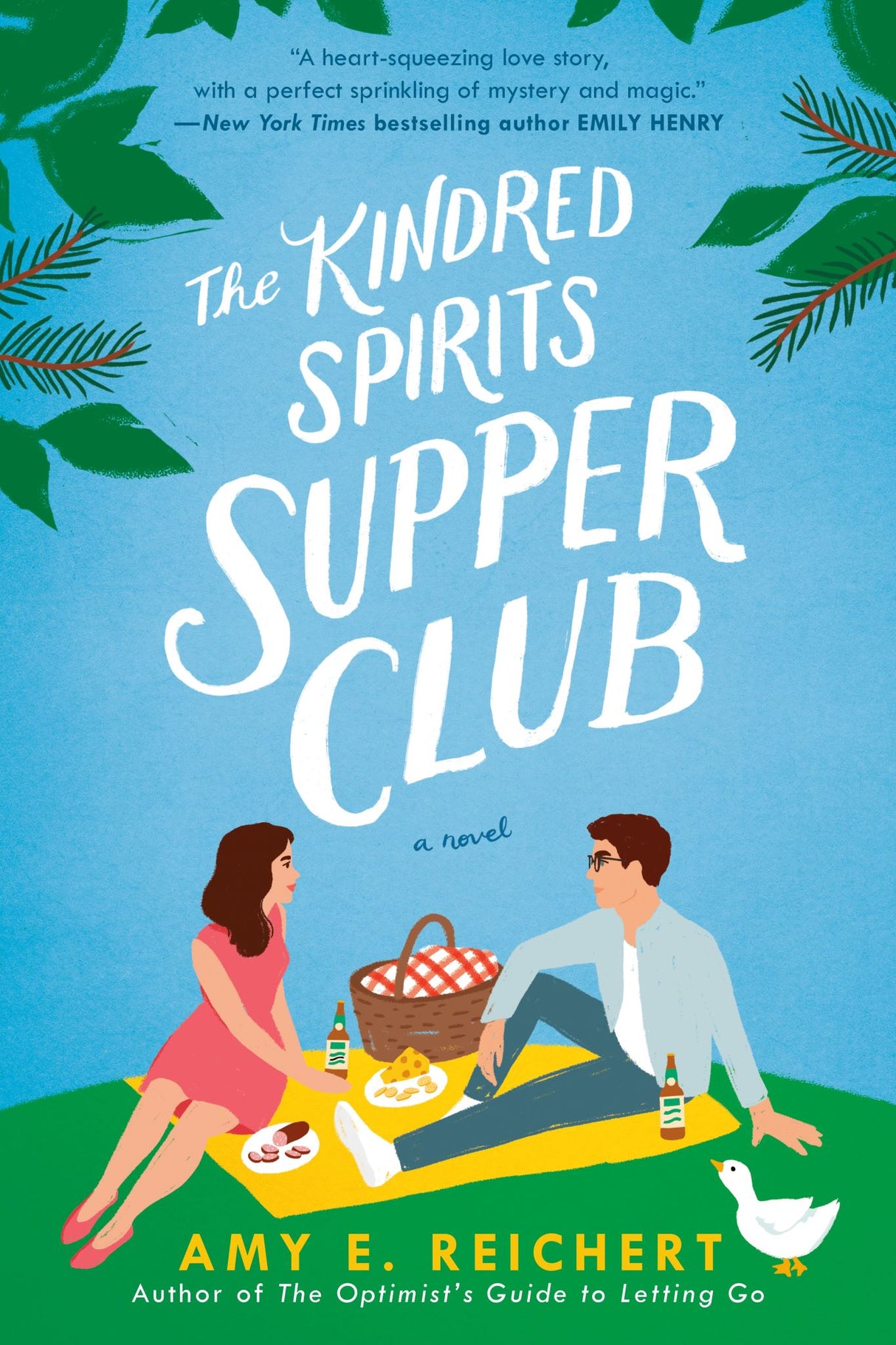 Cover of "The Kindred Spirits Supper Club" featuring Sabrina embracing her supernatural legacy and new romance in Wisconsin Dells.