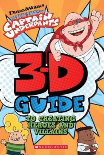 3D Guide to Creating Heroes and Villains with glasses, pen, drawing pad, and 30+ stickers for comic book artistry.