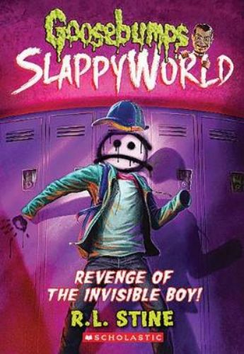 Cover of "Revenge of the Invisible Boy," featuring whimsical artwork depicting magic and adventure themes.