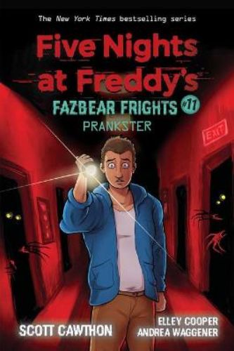 "Thrilling collection of FNAF novellas by Scott Cawthon, exploring dark tales and twisted toys in a chilling universe."