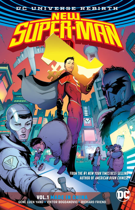 New Super-Man Vol. 1: Made In China showcases Kong Kenan's journey as a new hero in Shanghai, featuring stunning art and compelling storytelling.