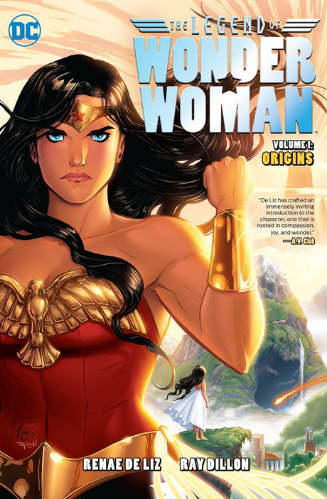 Graphic novel 'The Legend Of Wonder Woman Origins' features Diana's journey on Themyscira with stunning art and empowering narrative.