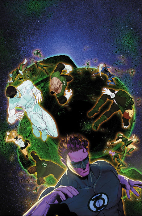 Trade paperback of 'Hal Jordan And The Green Lantern Corps Vol. 4: Fracture', featuring thrilling art and epic intergalactic battles.